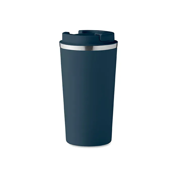 Brace + – Double Wall Recycled Stainless Steel (90% Recycled Stainless Steel and 10% Stainless Steel) Tumbler — French Navy