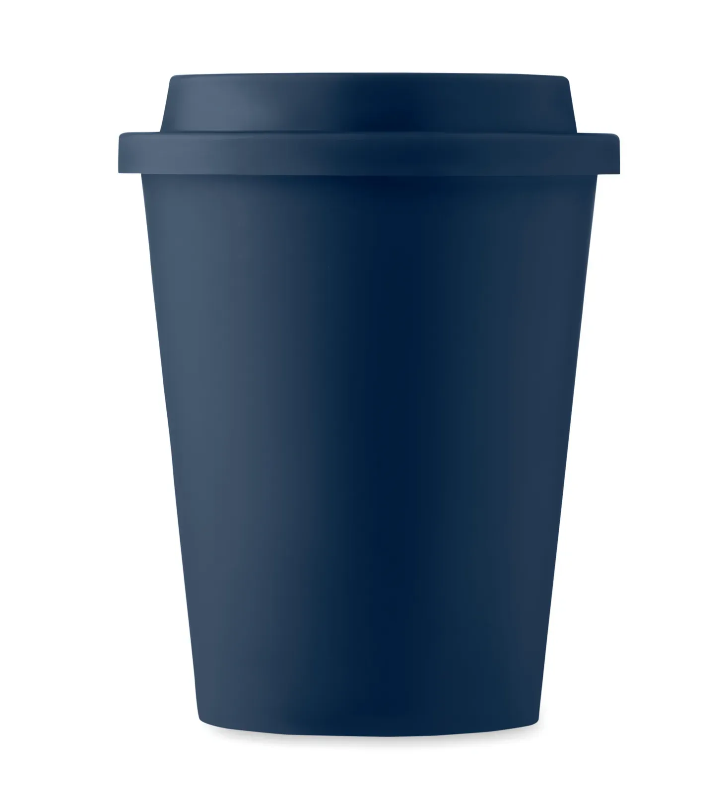 Nola – Double Wall Tumbler with Drinking Mouthpiece Lid in PP — French Navy