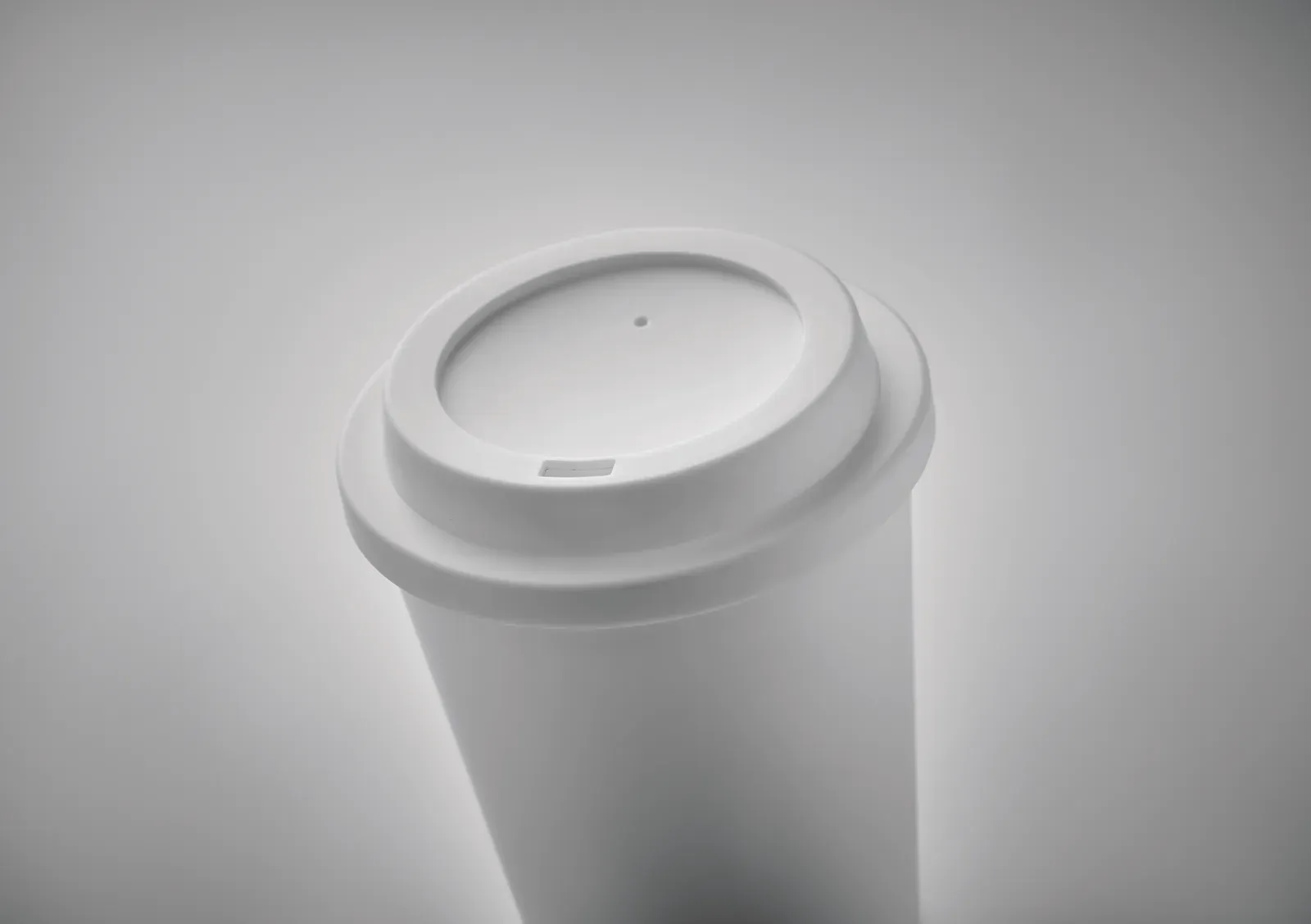 Nola – Double Wall Tumbler with Drinking Mouthpiece Lid in PP — White