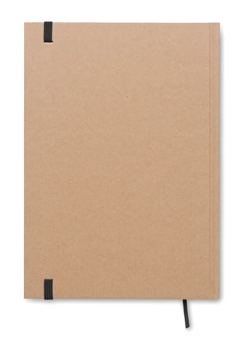 Musa A5 Recycled Carton Notebook – 200-Page EU-Made Refill with Elastic Closure