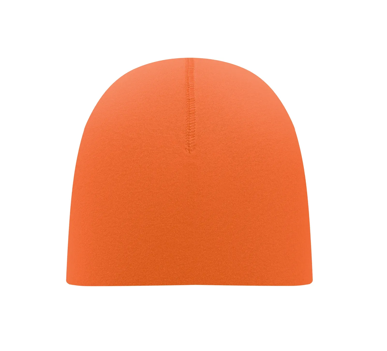 Lighty Cotton Stretch Beanie — Orange
