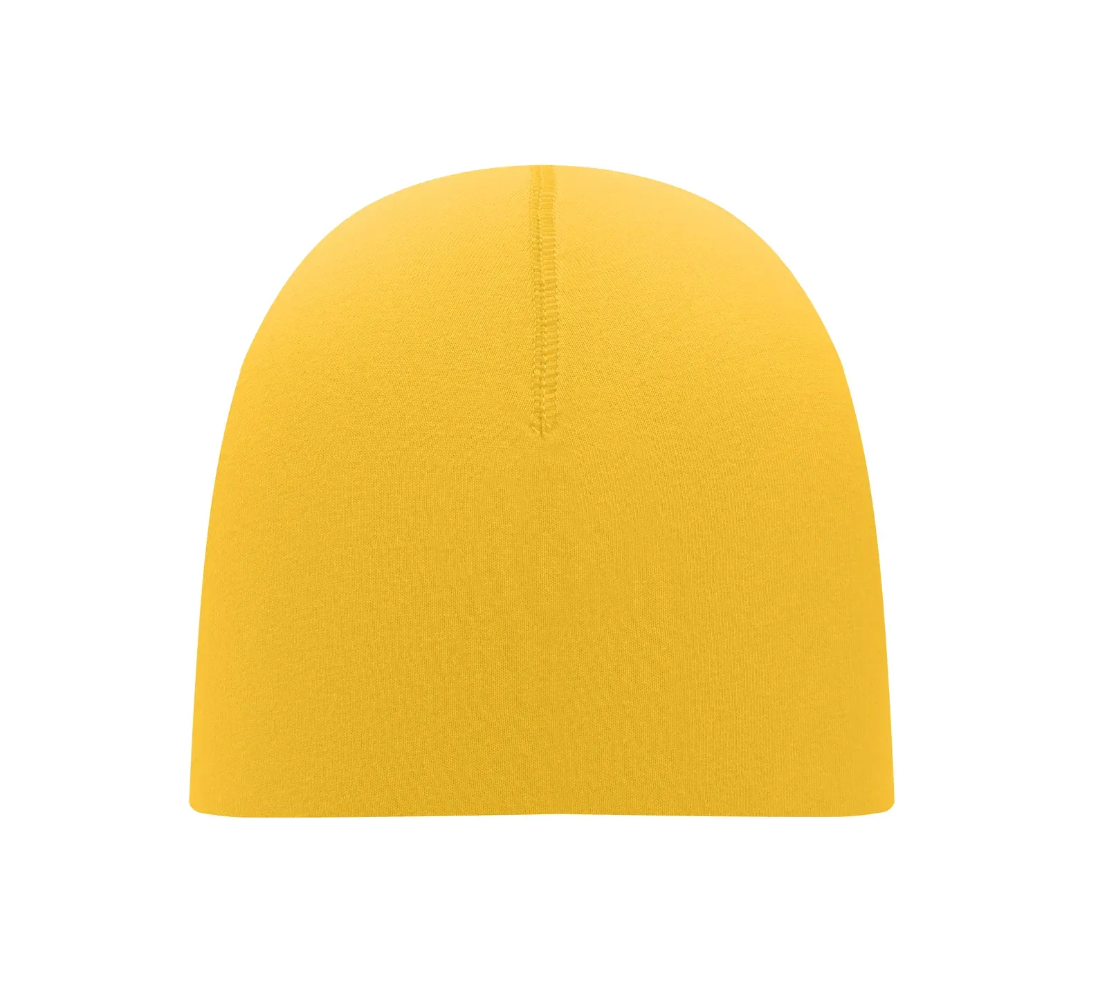 Lighty Cotton Stretch Beanie — Yellow