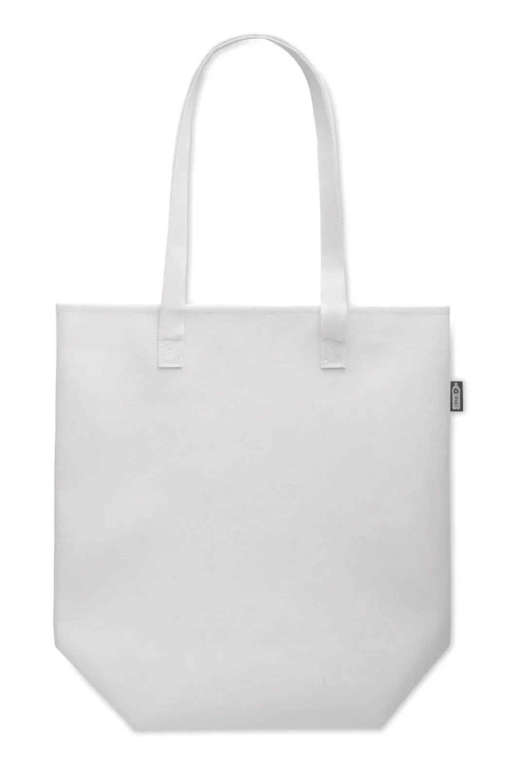 RPET Shopping Bag Nata with Long Handles 38X42 cm MO6660 Shopping Bag — White