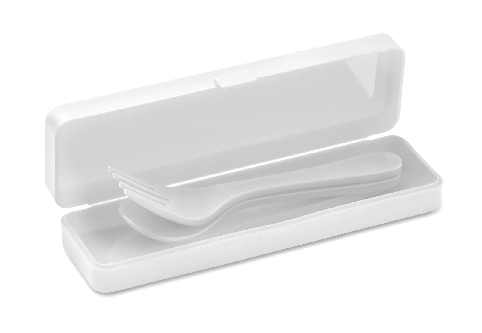 Rigata – Re-Usable PP Portable Cutlery Set and Case; Includes Spoon, Fork and Knife