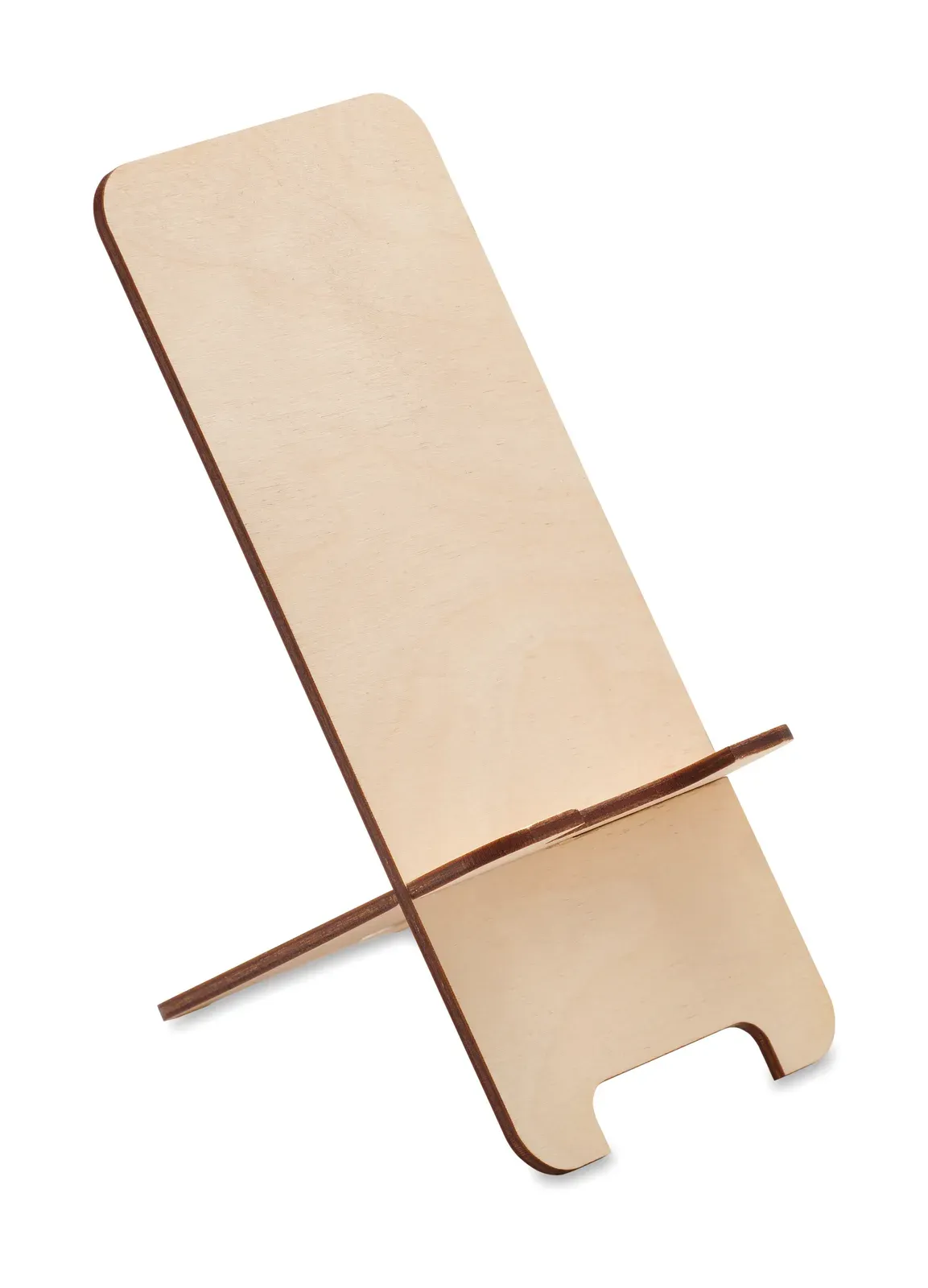 Grouw Stand Birch Wood Phone Stand – Plantable Seeds, Made in EU — Wood
