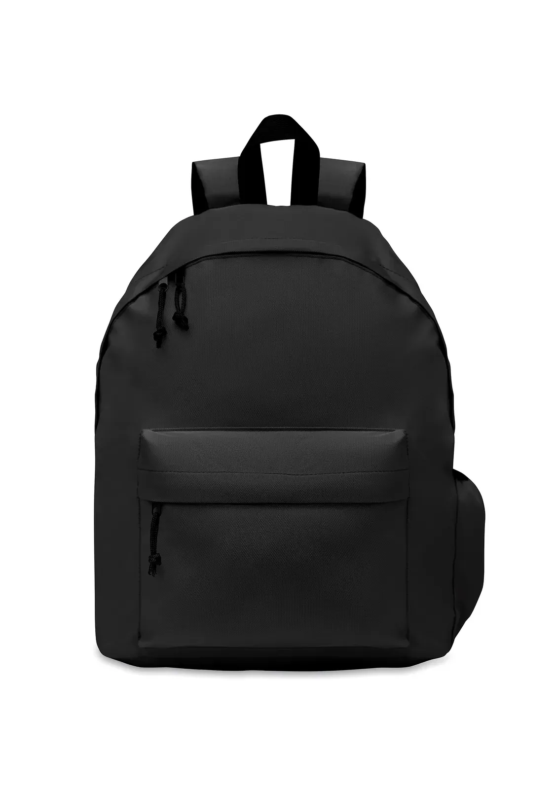 RPET Backpack Bapal+ with Zippered Pocket 30X18X40 cm MO6703 — Black