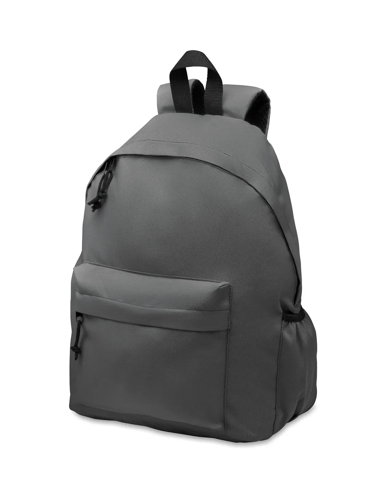 RPET Backpack Bapal+ with Zippered Pocket 30X18X40 cm MO6703 — Stone Grey