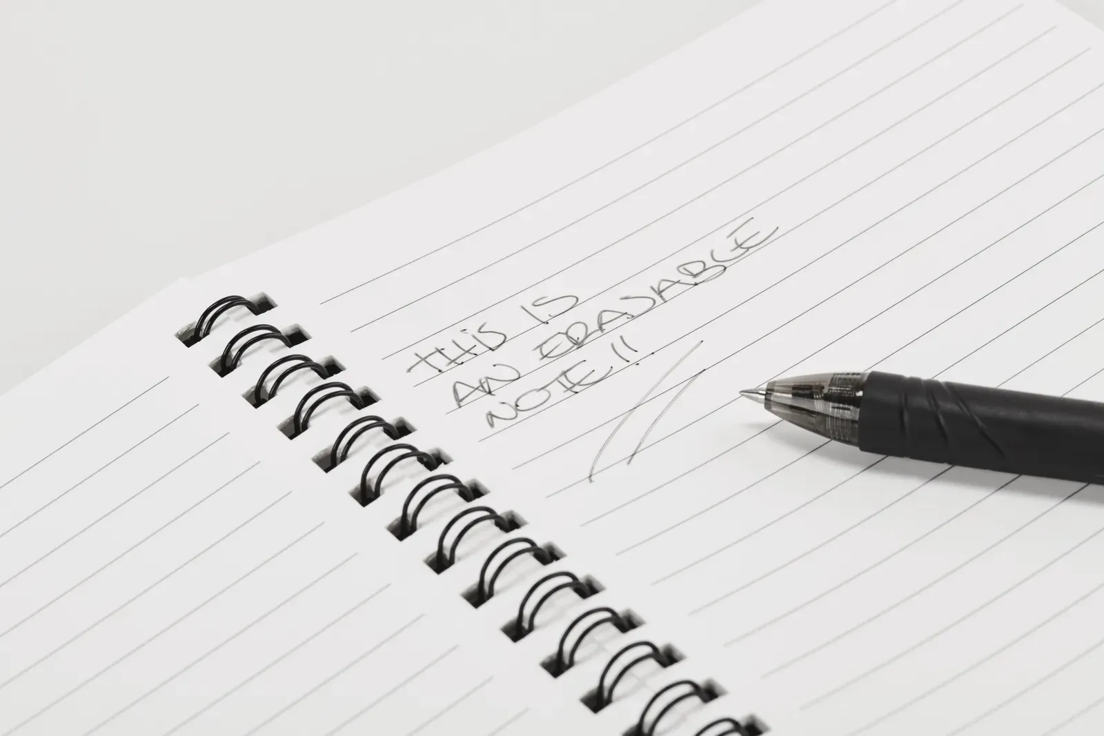 Nobuuk A5 Erasable Reusable Notebook — Black