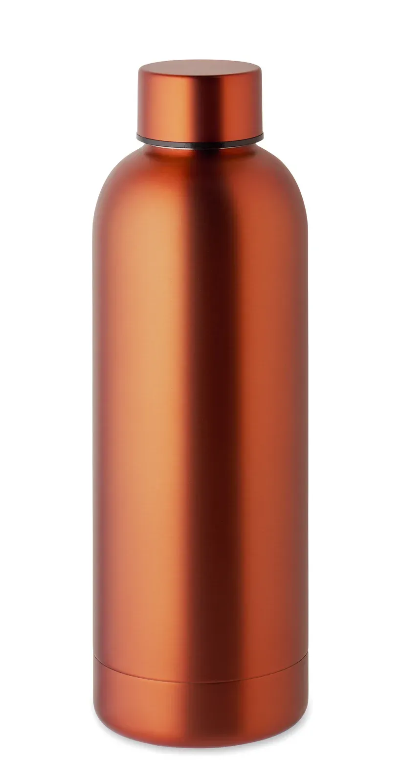 Athena – Double Wall Insulating Vacuum Bottle in Recycled Stainless Steel — Orange