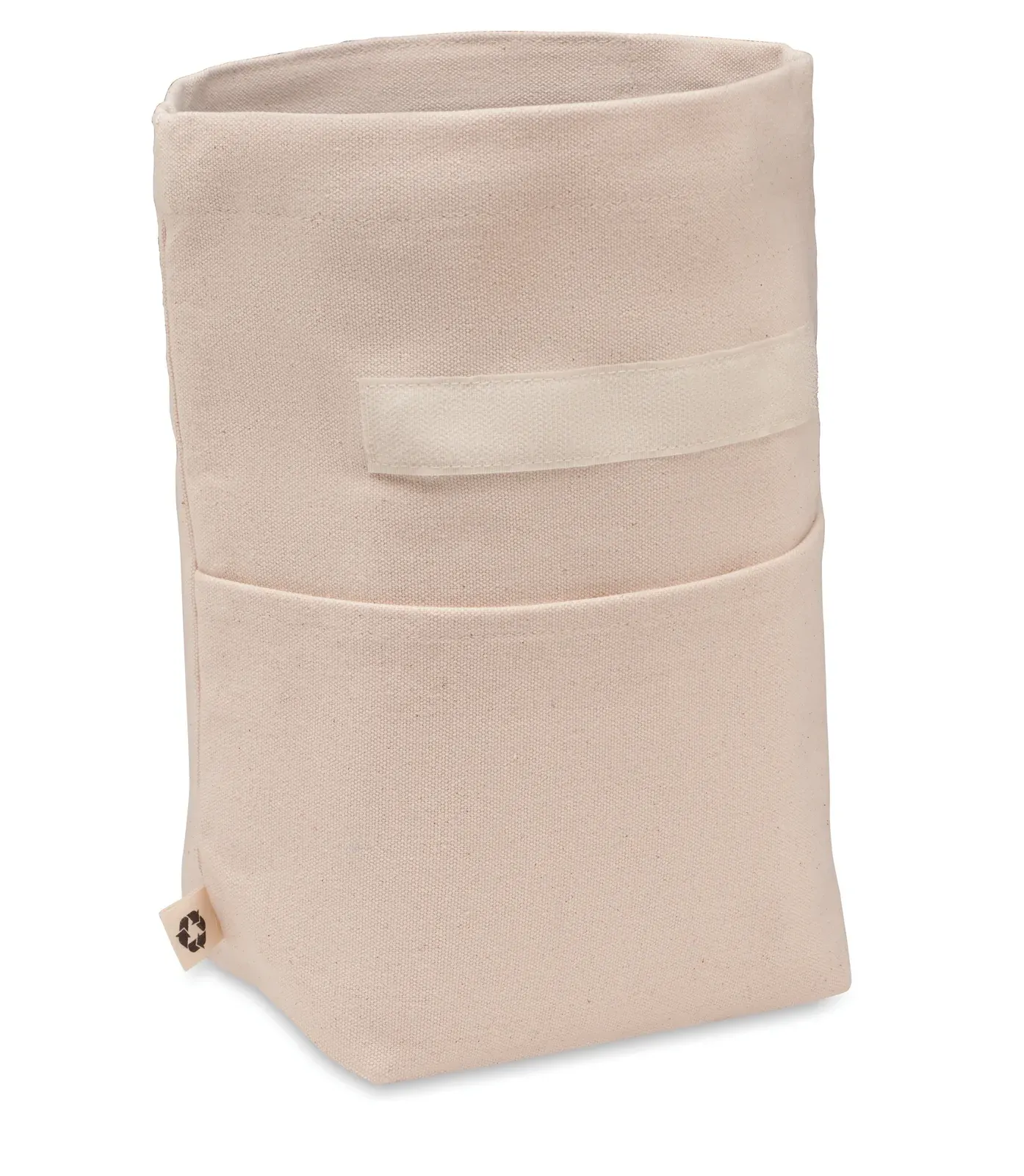 Recycled Cotton Cooler Bag Recoba with 18x14x30 Cm 18X14X30 cm — Beige