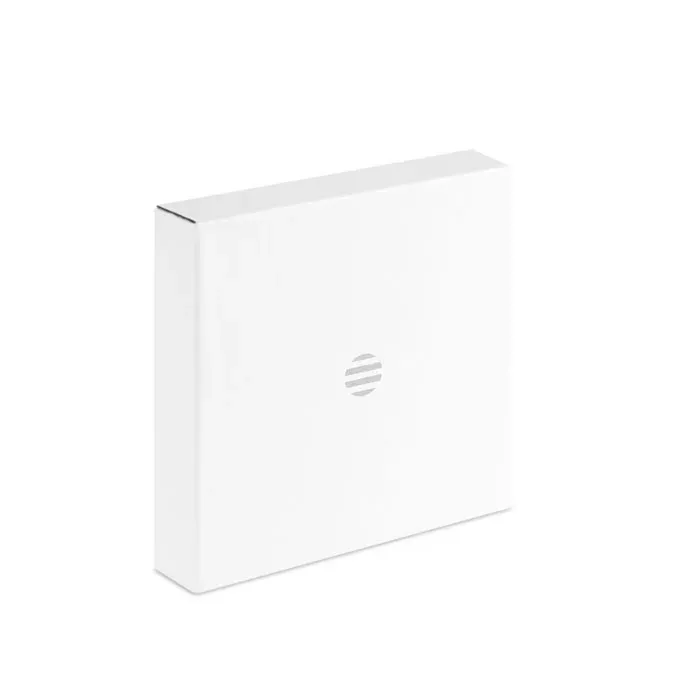 Ress Aluminium Wireless Charger – Glass Top, 10W Quick Charging — White