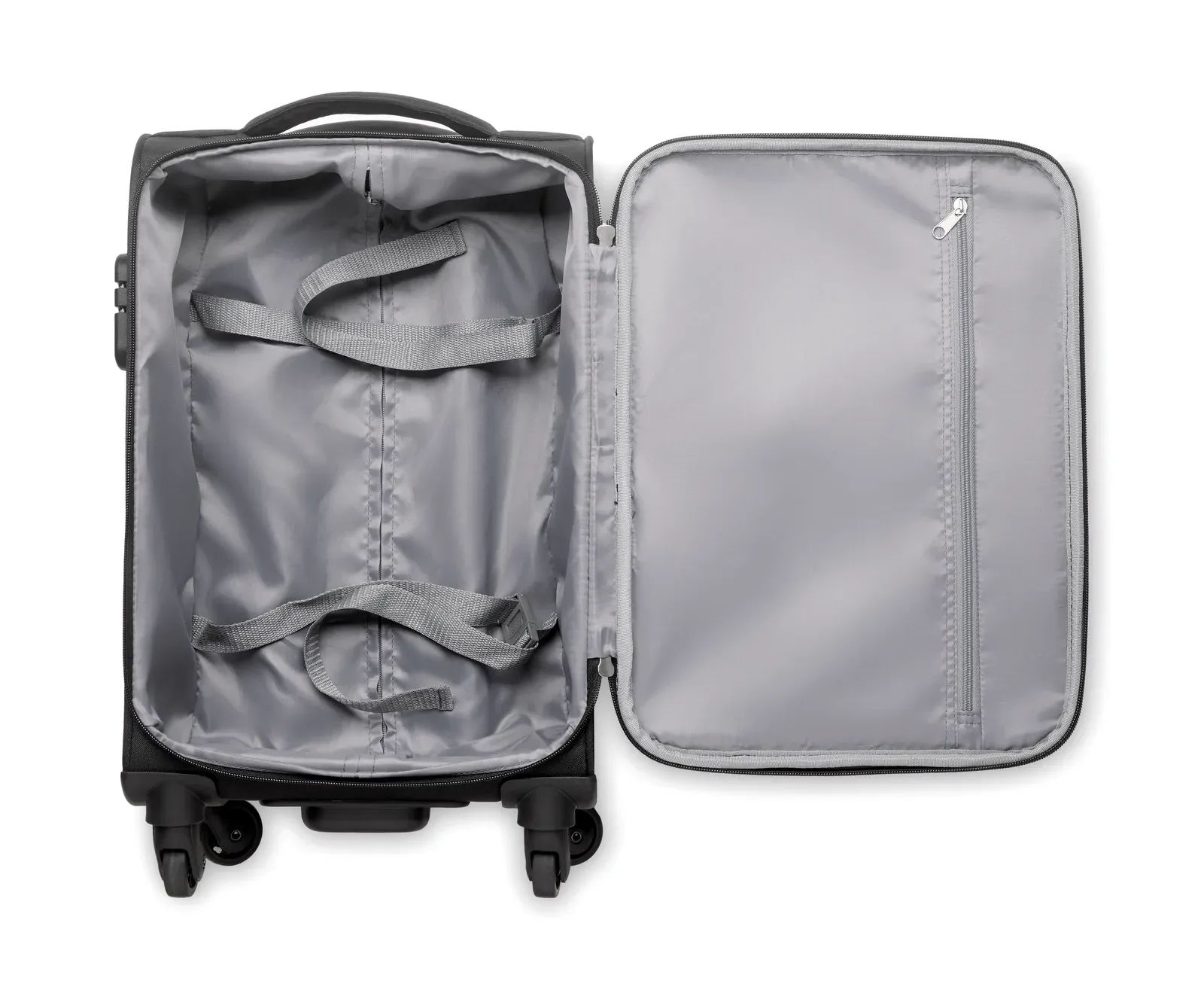 RPET Trolley Bag Voyage with Laptop Compartment 32.5X20X46.5 cm — Black