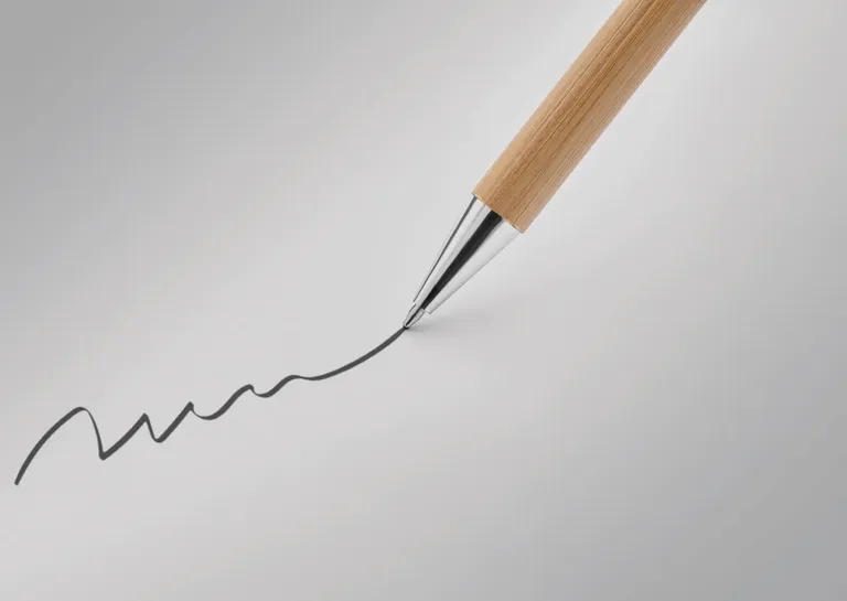نايرا قلم بامبو ملتوي – تركيب معدني، معتمد إف إس سي