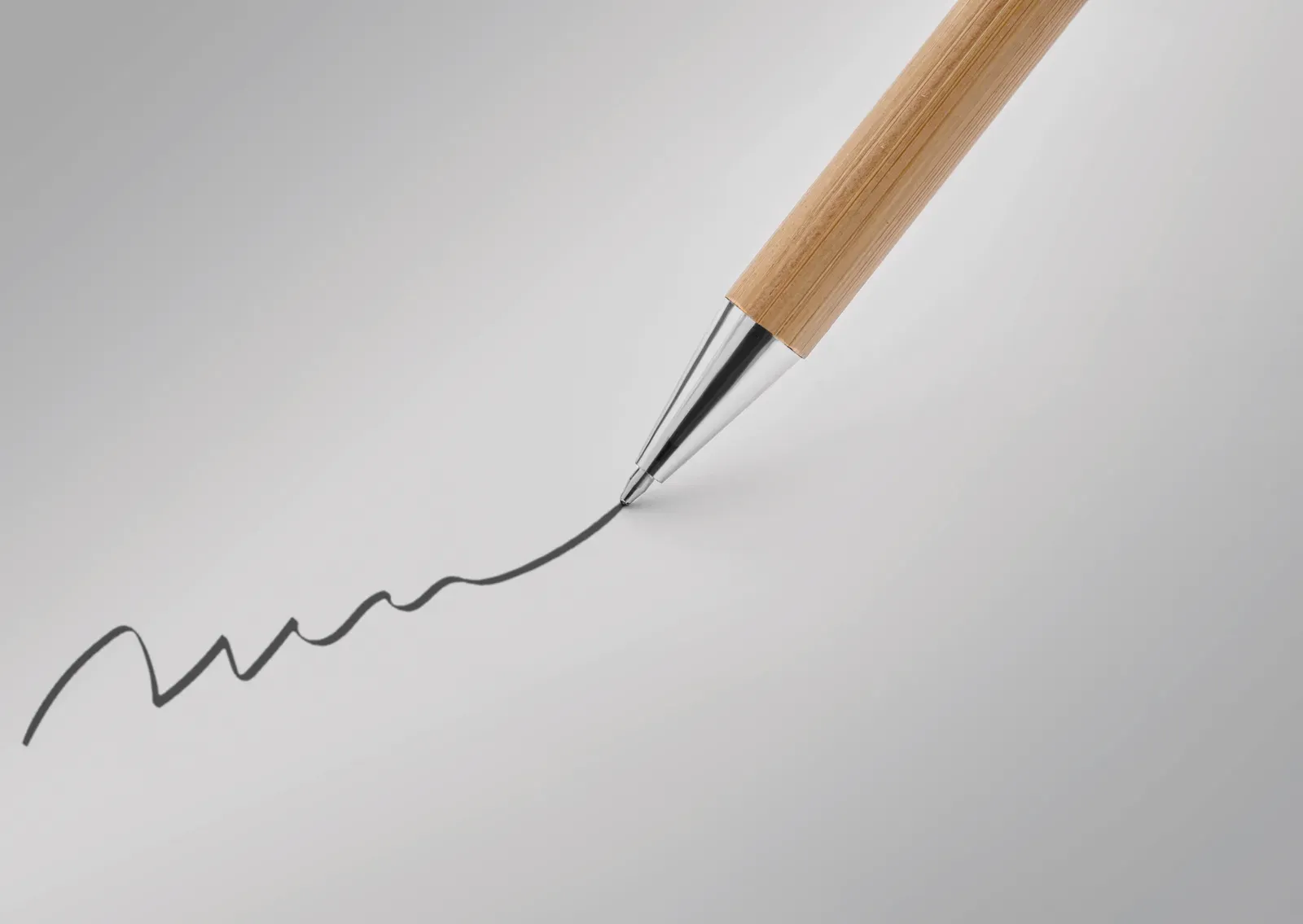 Naira Bamboo Twist Pen – Metal Fitting, FSC-Certified — Wood