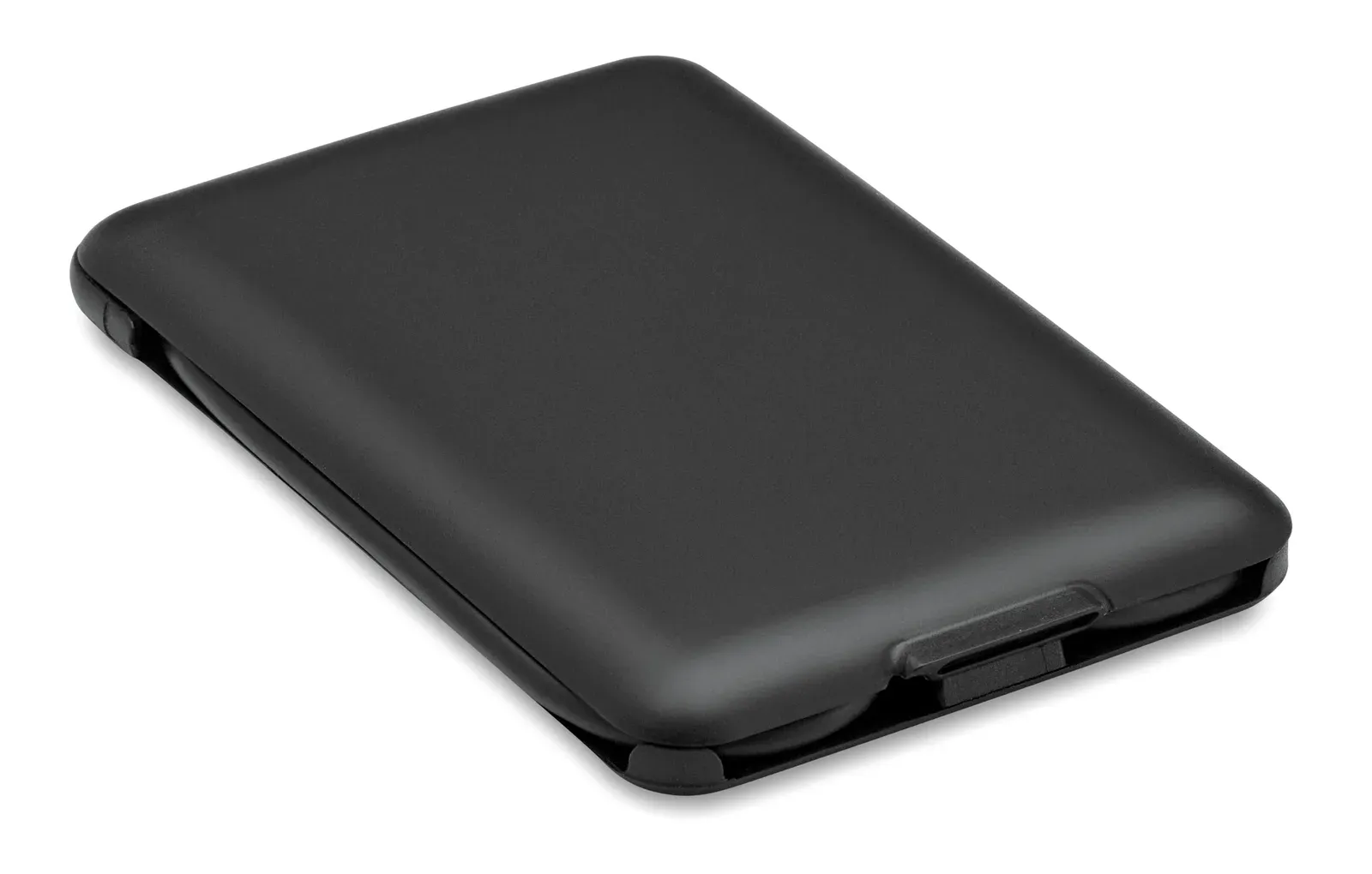 Yapo Compact Cable & Card Organiser – 15W Wireless Charger, Phone Stand — Black