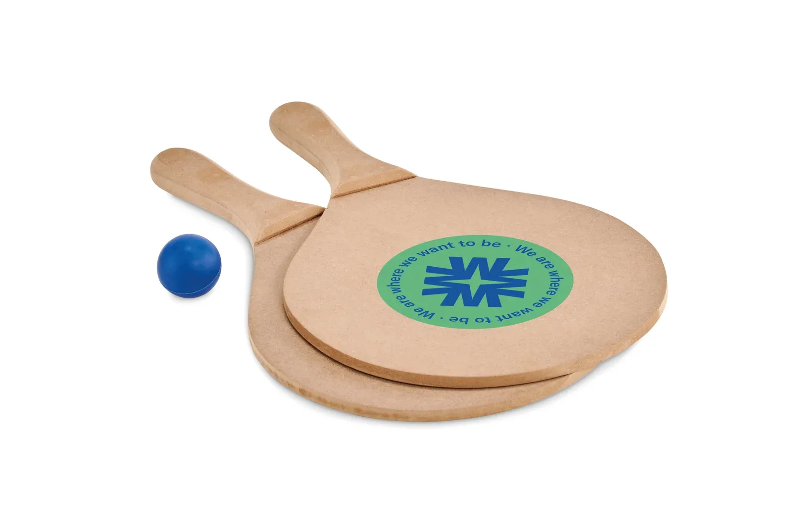 Raquet Beach Tennis Racket Set — Wood