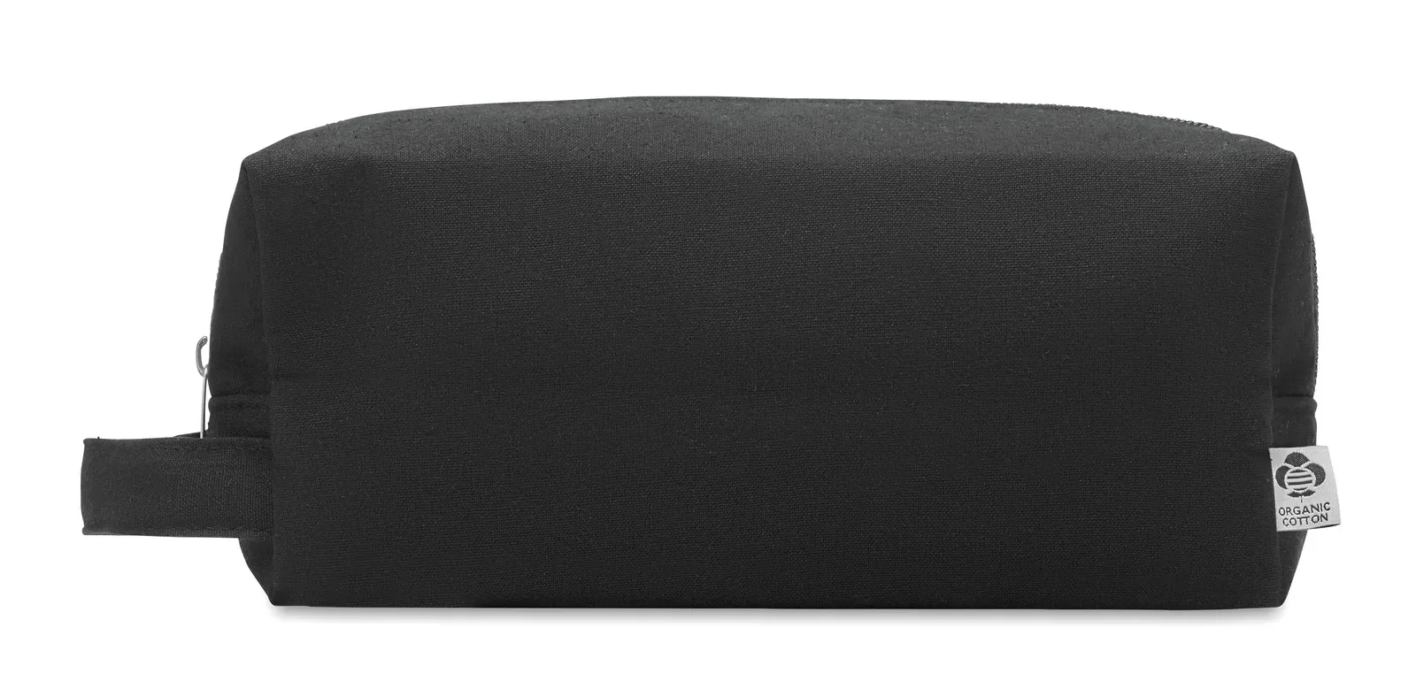 Bia Hemp Cosmetic Bag Double Zip 200GSM — Black