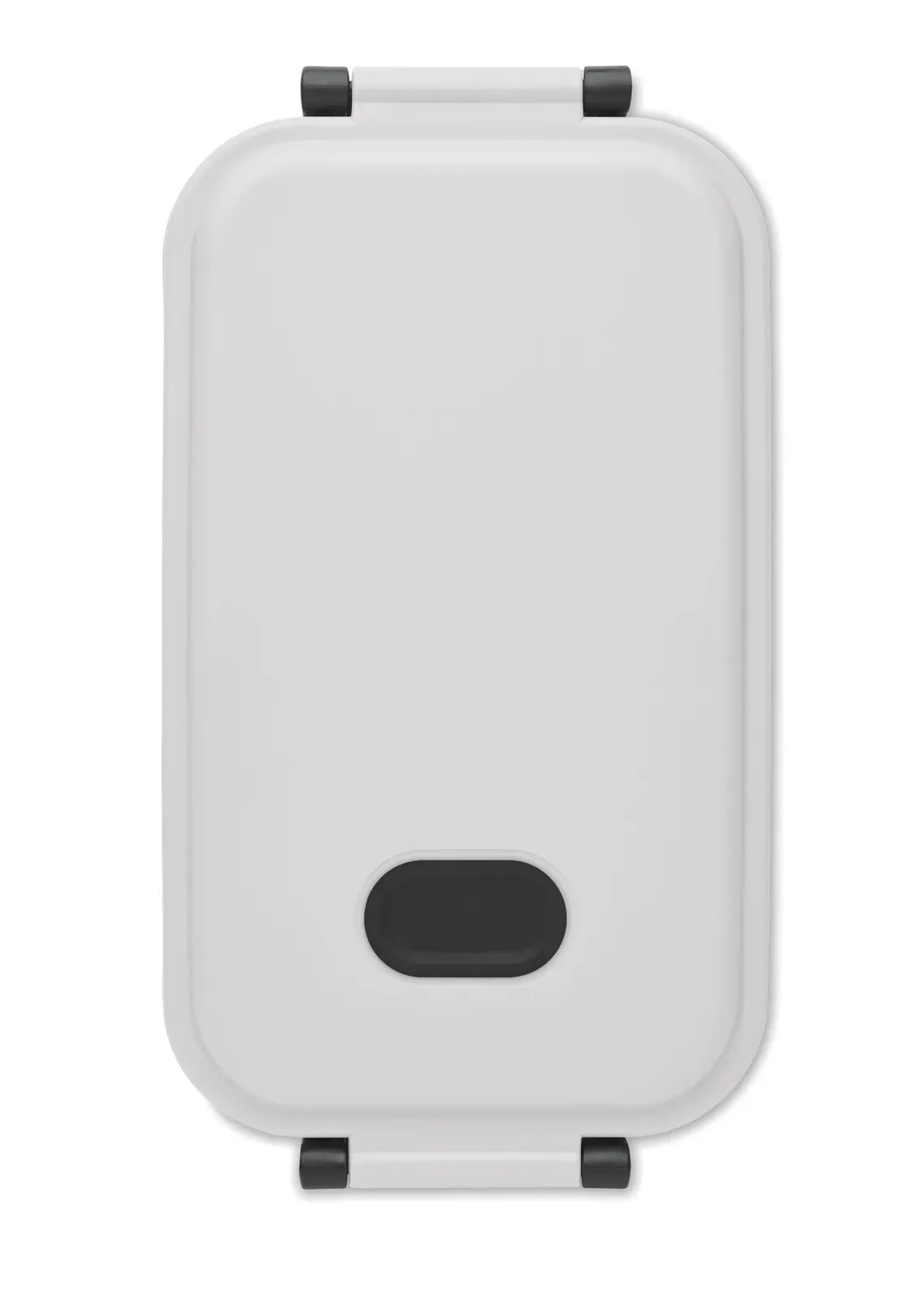 Indus – PP Lunch Box with Airtight Lid, Silicone Valve and Two Side Buckles — White