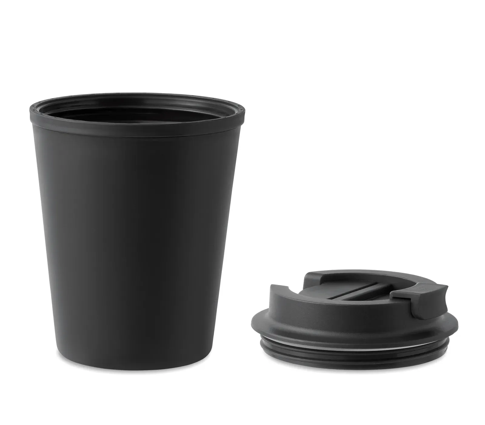Tridus – Double Wall Tumbler in PP — Black