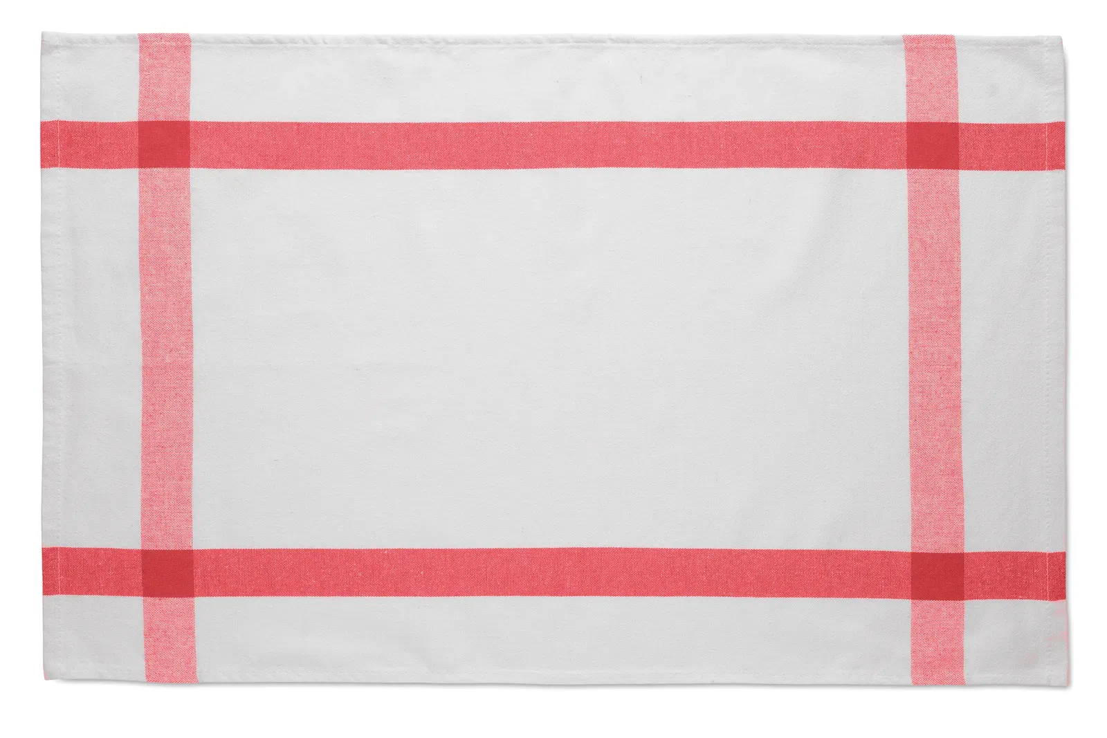 Kitch – Recycled Polycotton Kitchen Towel (50% Recycled Cotton and 50% Recycled Polyester) — Red