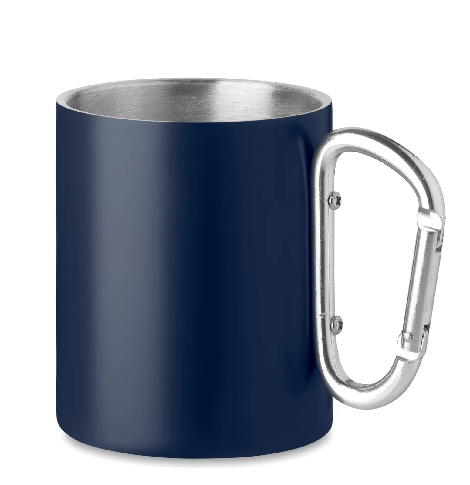 Trumba – Double Wall Metal Mug — French Navy