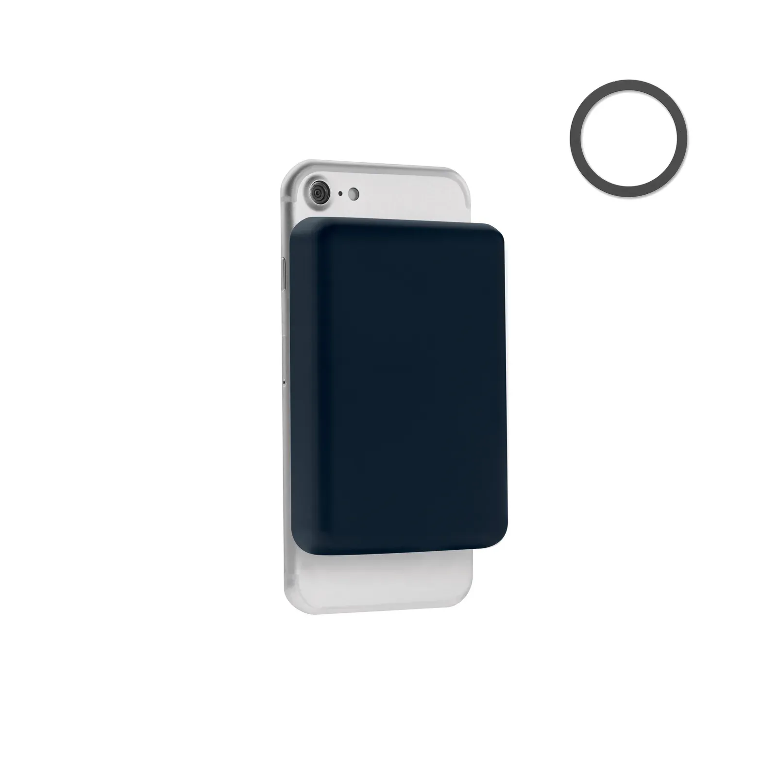 Doubletic Magnetic Wireless Charger & 5000mAh Power Bank — French Navy