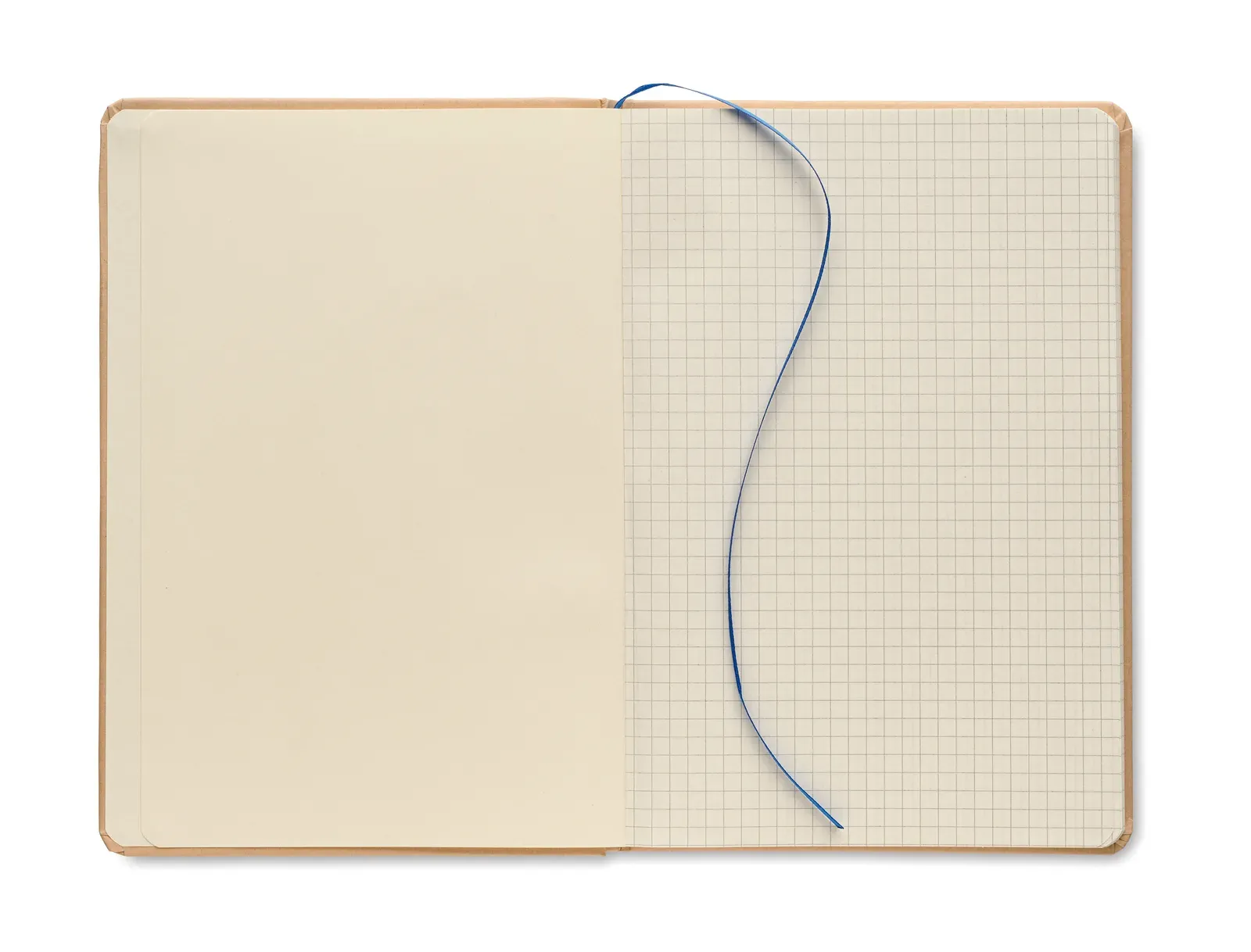 Everwrite Squared A5 Recycled Carton Notebook – 160-Page FSC-Certified Grid Refill — Blue