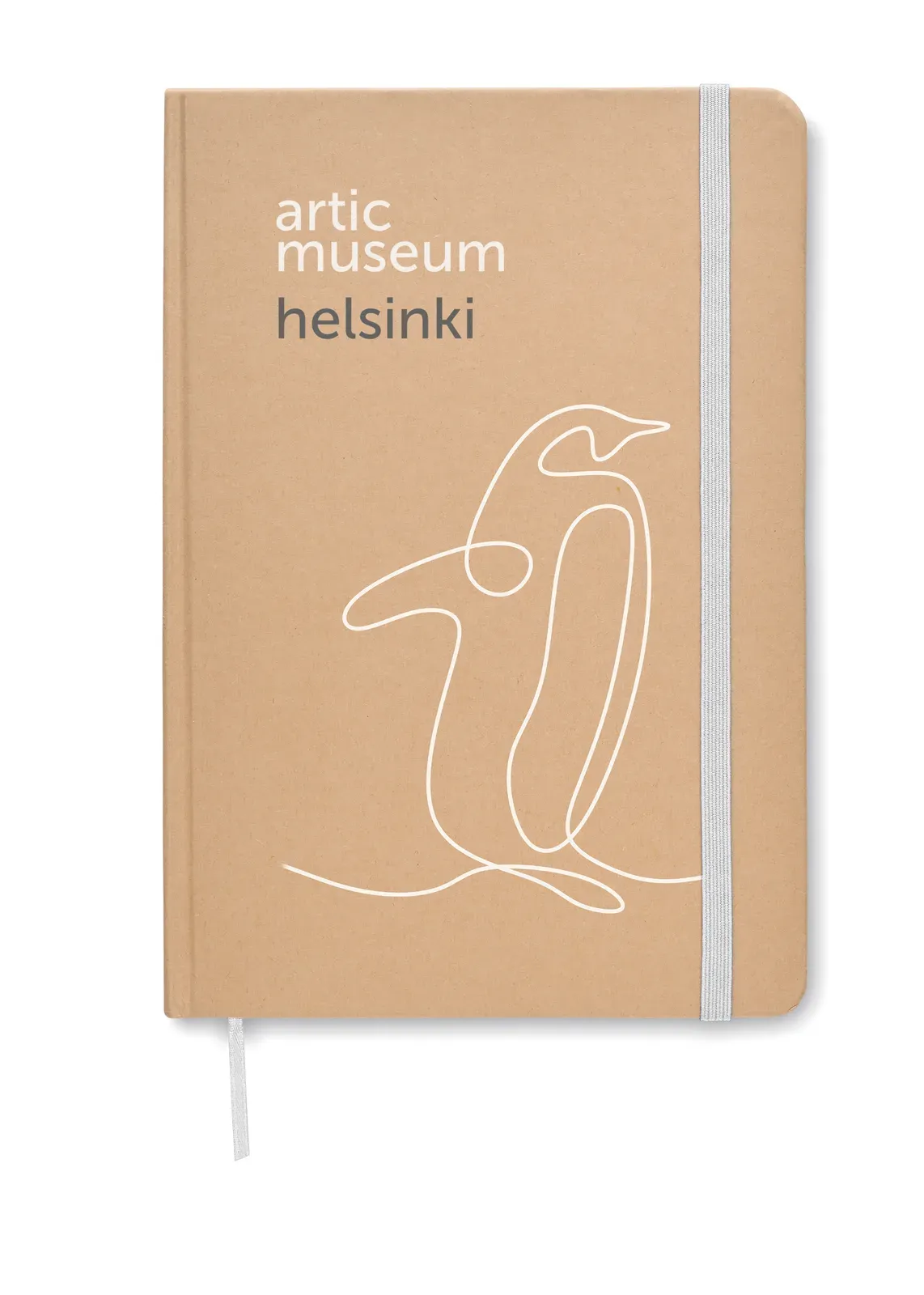 Everwrite Squared A5 Recycled Carton Notebook – 160-Page FSC-Certified Grid Refill — White