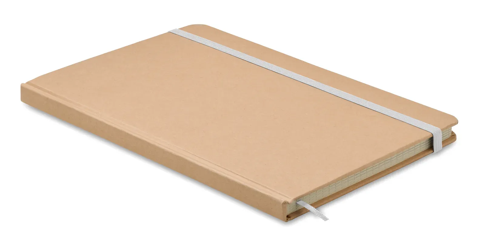 Everwrite Squared A5 Recycled Carton Notebook – 160-Page FSC-Certified Grid Refill — White
