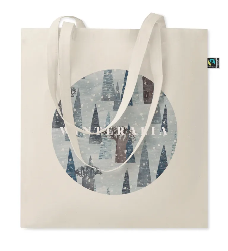 Cotton Shopping Bag Osole+ with Long Handles 38X42 cm MO6900