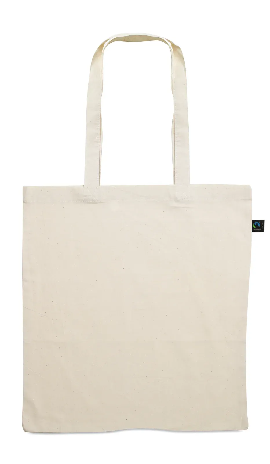 Cotton Shopping Bag Osole+ with Long Handles 38X42 cm MO6900 — Beige