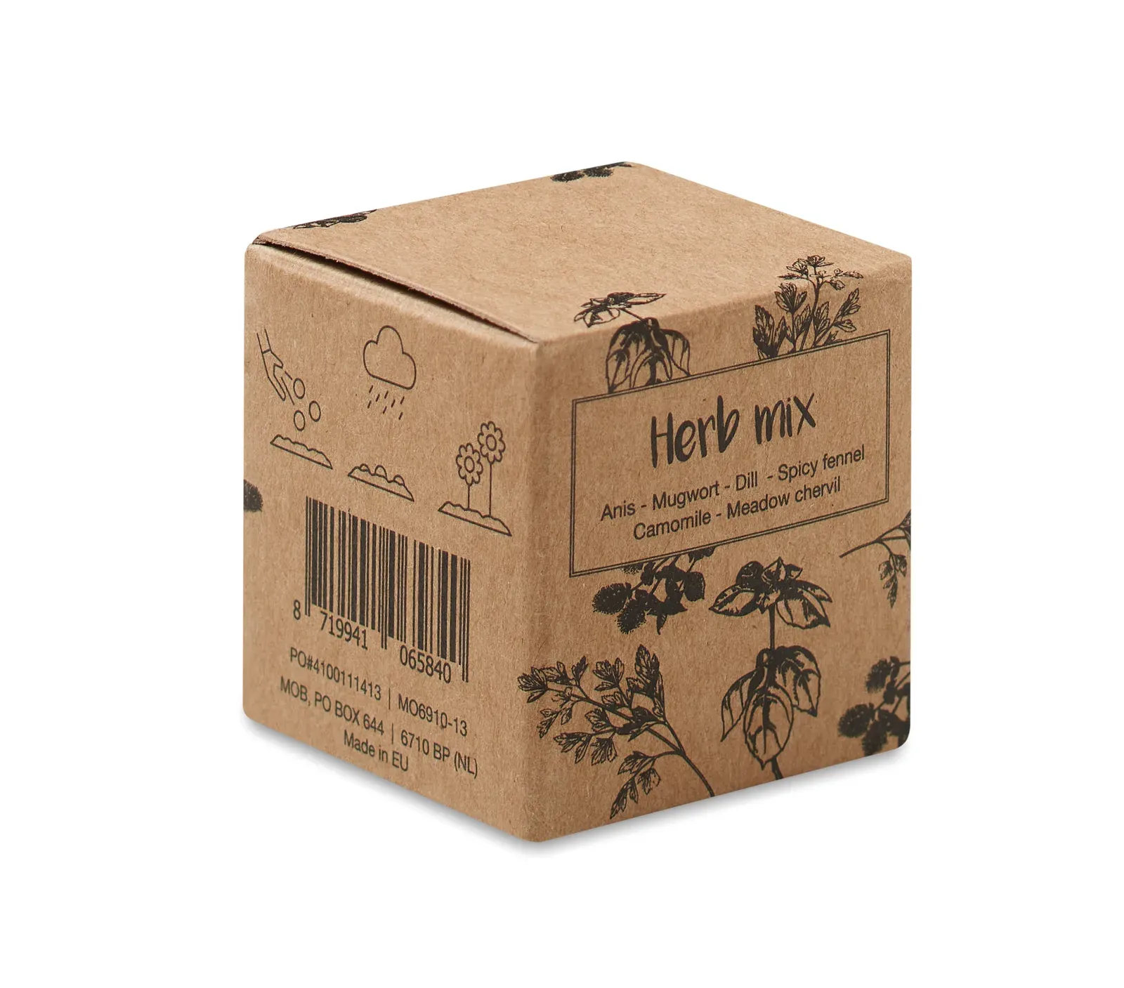 Bombi III Bee-Friendly Seed Bomb Kit — Beige