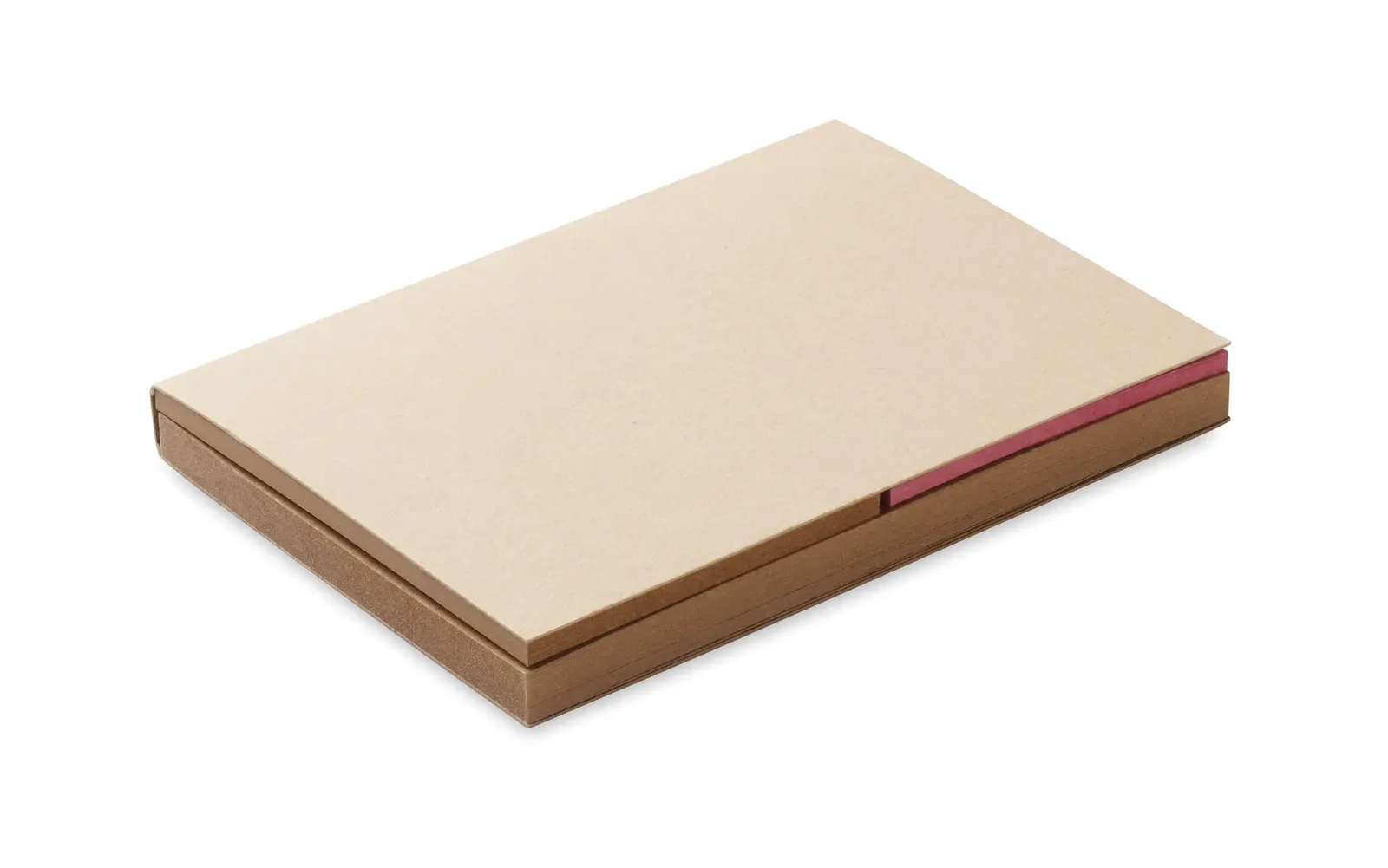 Maui 2-Piece Sticky Note Memo Pad – Recycled Paper, EU-Made — Beige