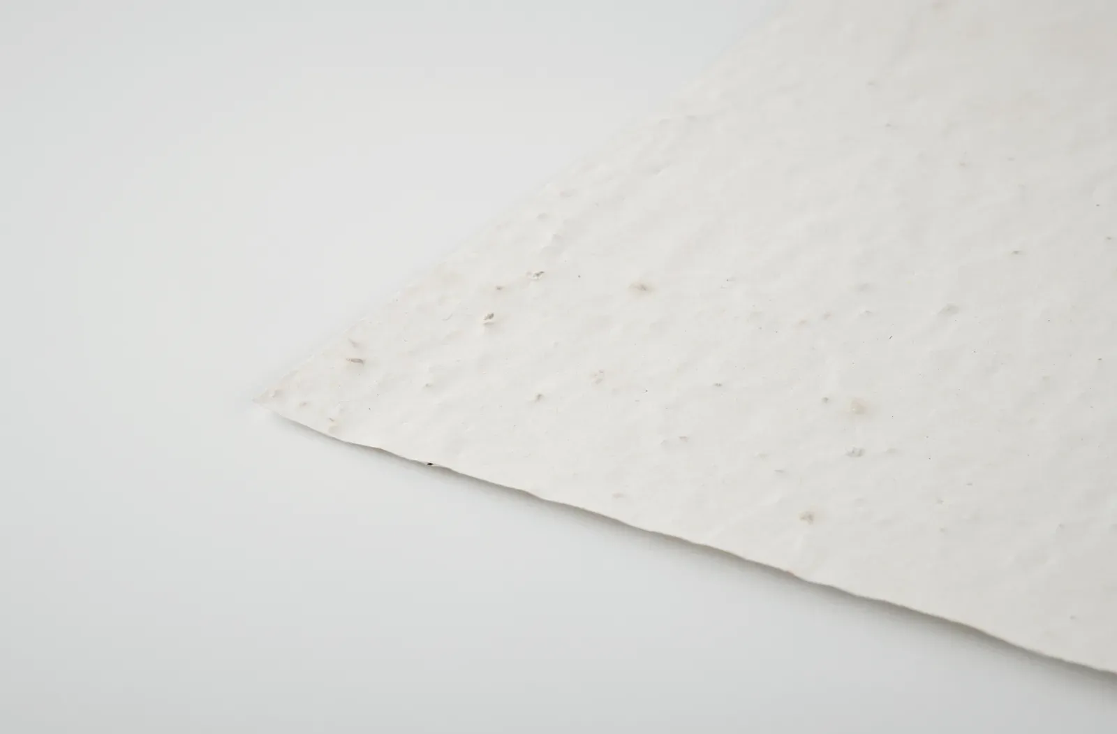 Aside A5 Wildflower Seed Paper Sheet – Recycled, EU-Made — White