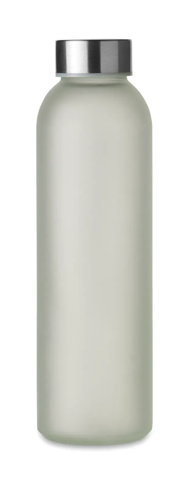 Olma – Glass Bottle with Special Coating for Sublimation; It Has a Stainless Steel Lid and Hanging Strap