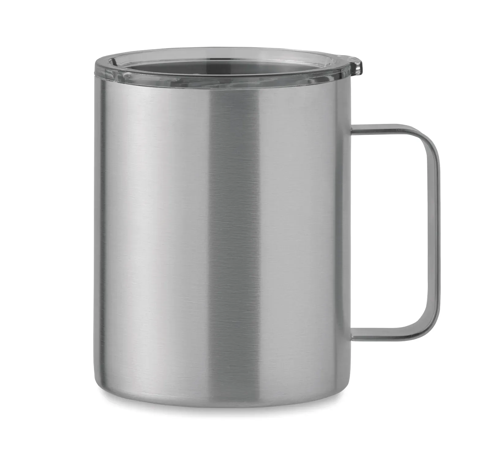 Inari – Double Wall Mug — Matt Silver