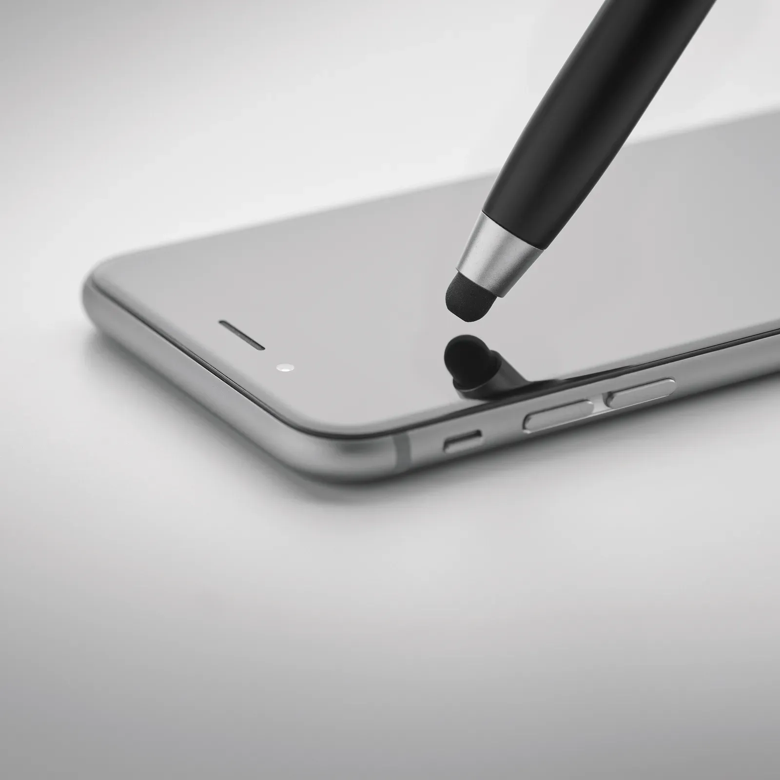 Cleanpen Twist Pen with Stylus & Earbud Cleaning Kit — Black