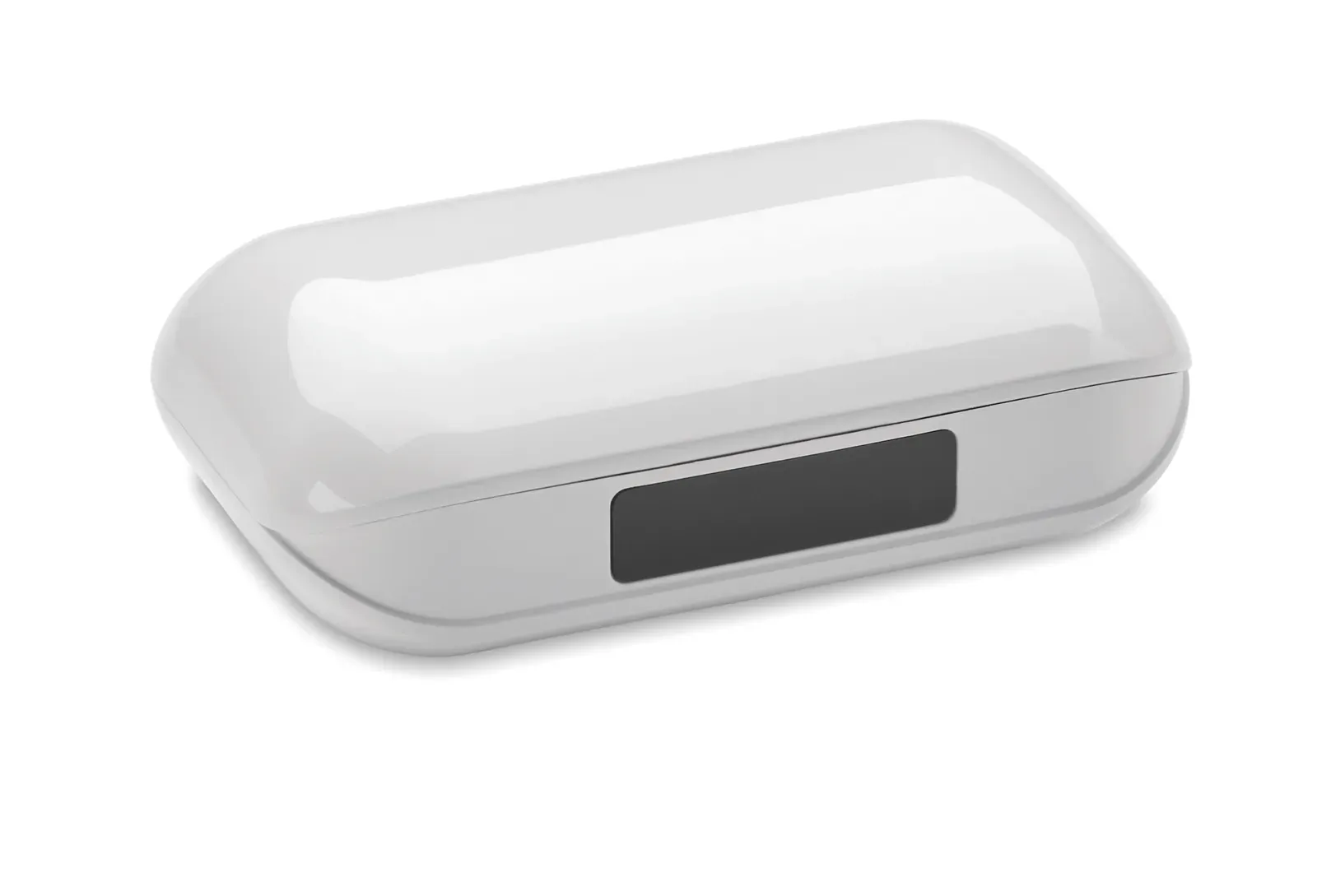 Quaver TWS 5.3 Wireless Earbuds – Recycled ABS with LCD Charge Display — White