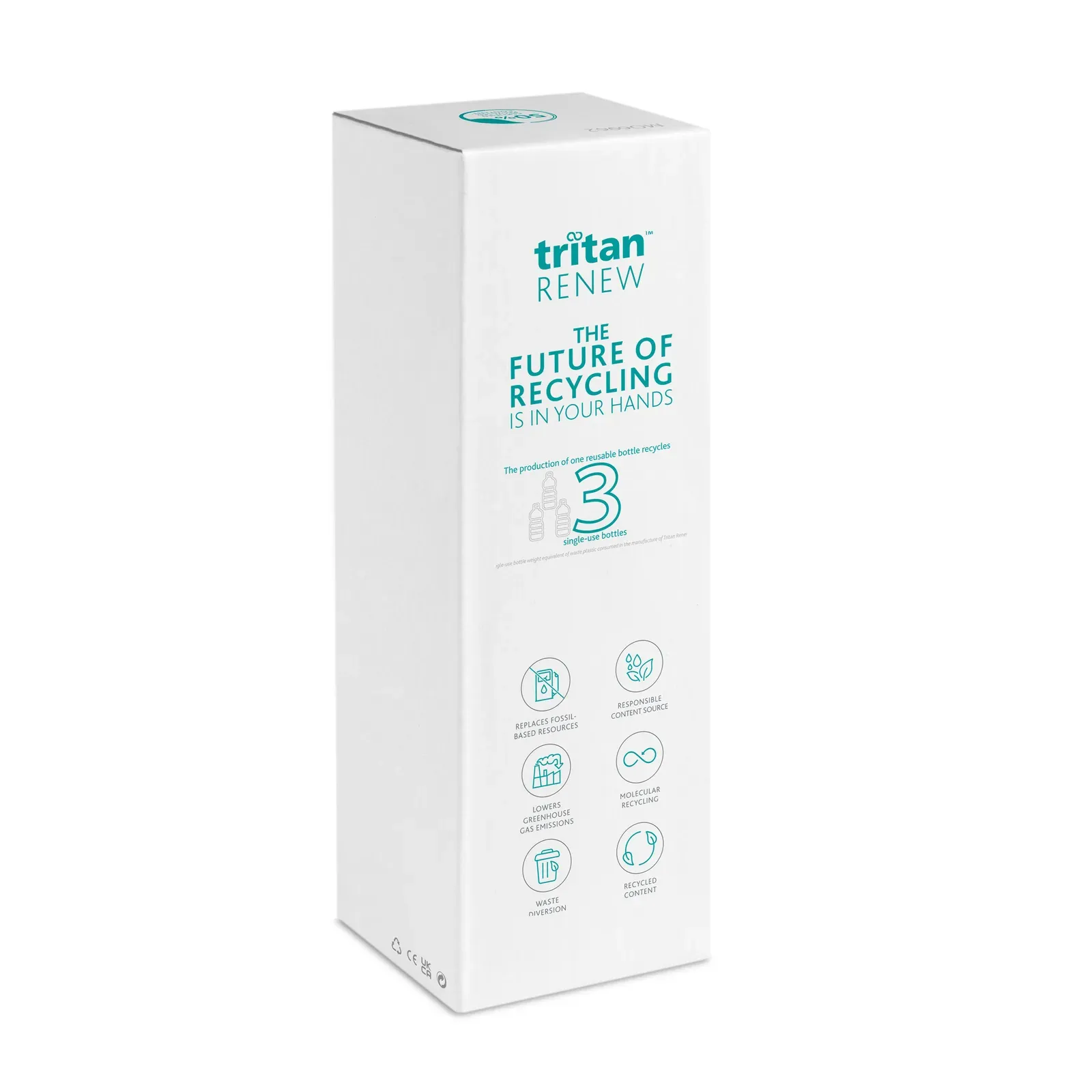 Sounbo – Drinking Bottle in Tritan Renew™ which is BPA Free with Stainless Steel Handle Lid