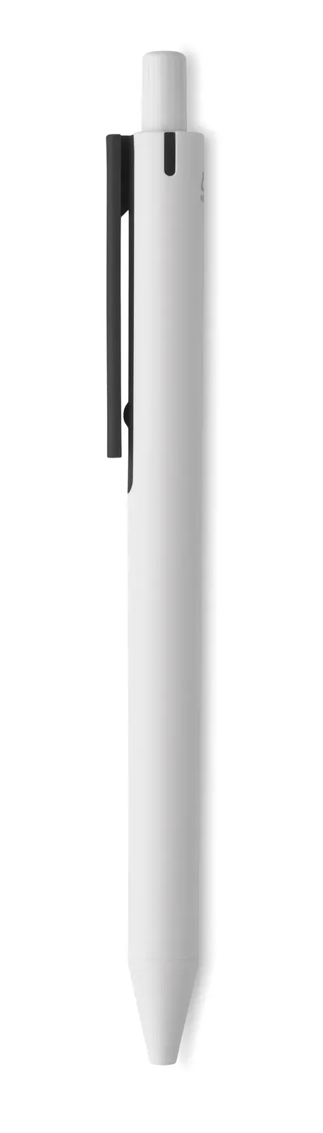 Side Recycled ABS Push Button Pen — Black