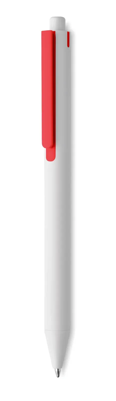 Side Recycled ABS Push Button Pen — Red