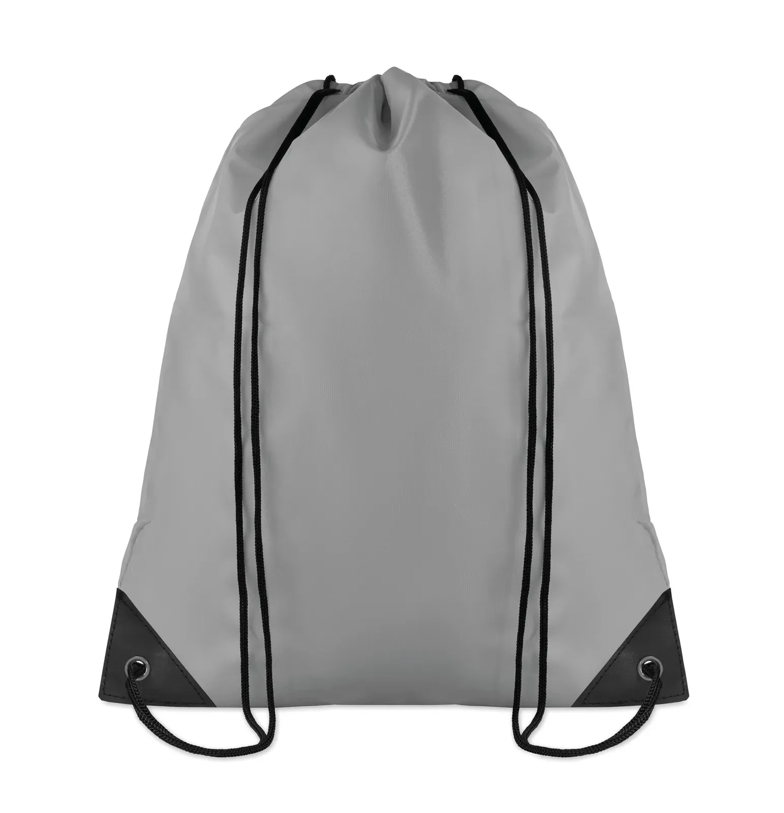 Polyester Drawstring Bag Shoop with 36x40 Cm 36X40 cm MO7208 — Grey