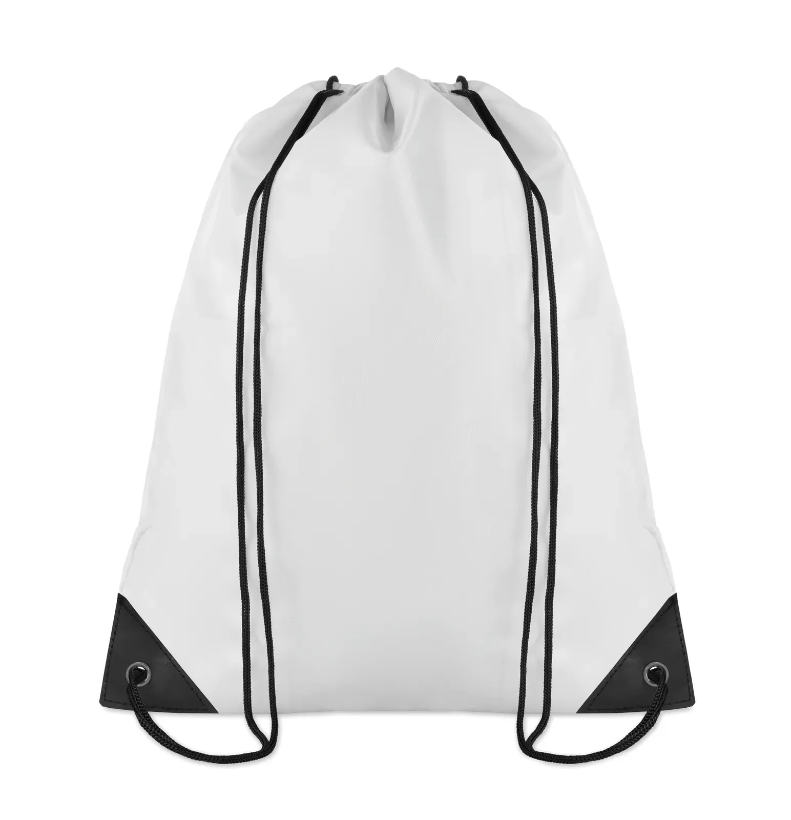 Polyester Drawstring Bag Shoop with 36x40 Cm 36X40 cm MO7208 — White
