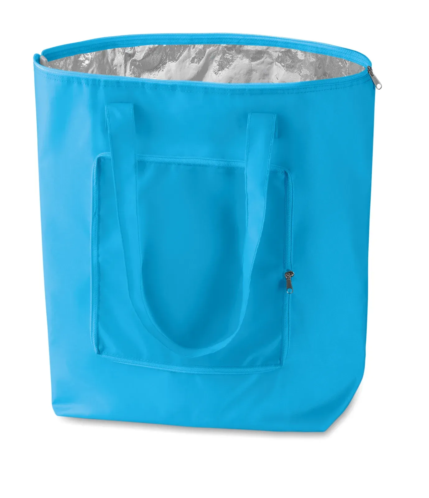 Polyester Cooler Bag Plicool with 600d Polyester 26X19X34 cm — Baby Blue