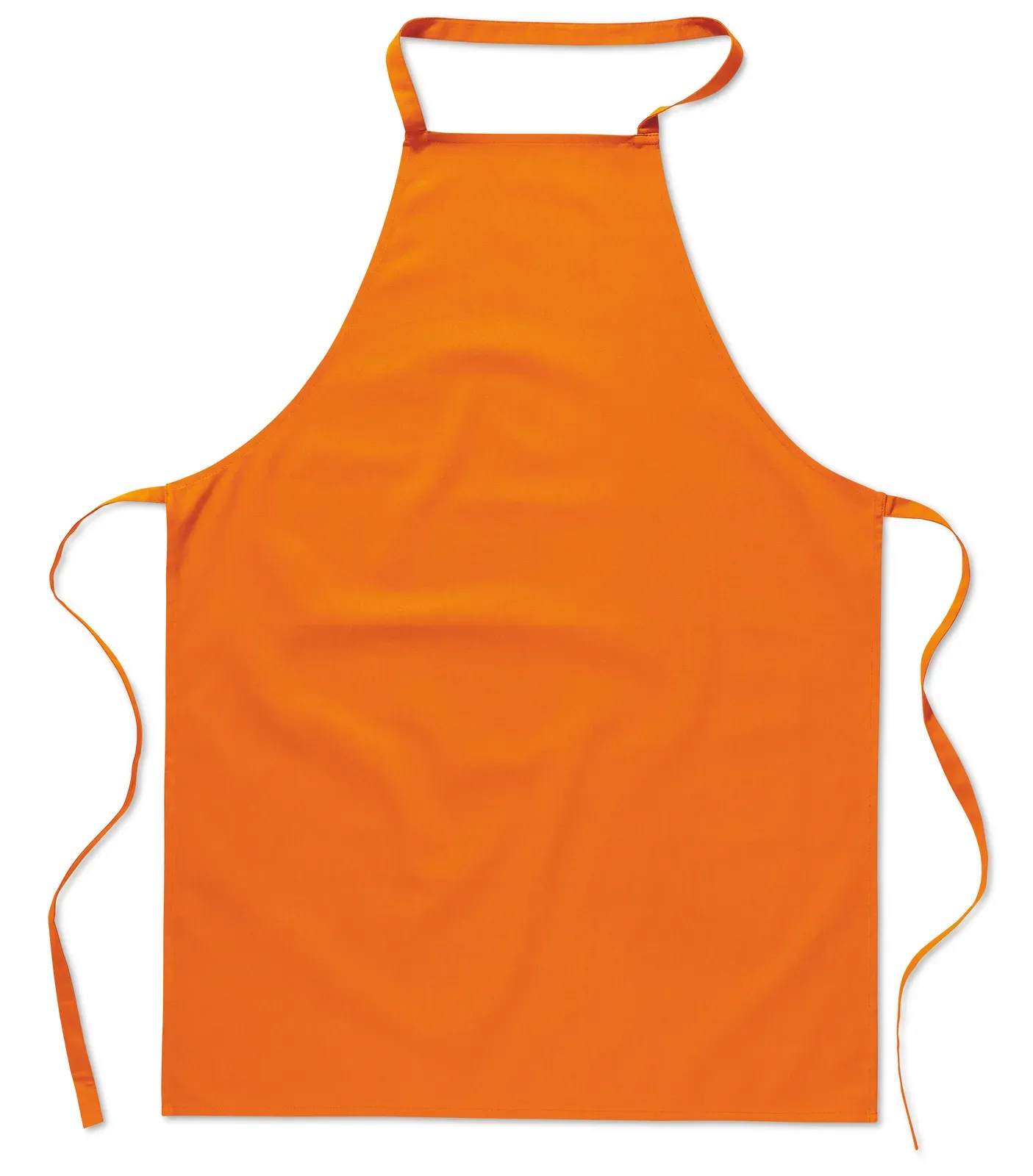 Kitab – Kitchen Apron in Cotton Material — Orange