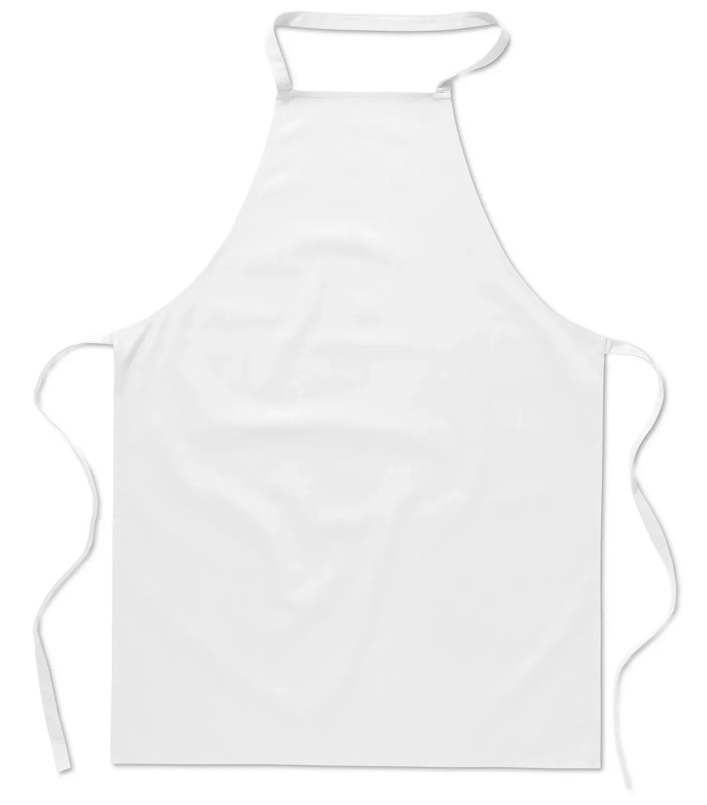 Kitab – Kitchen Apron in Cotton Material — White