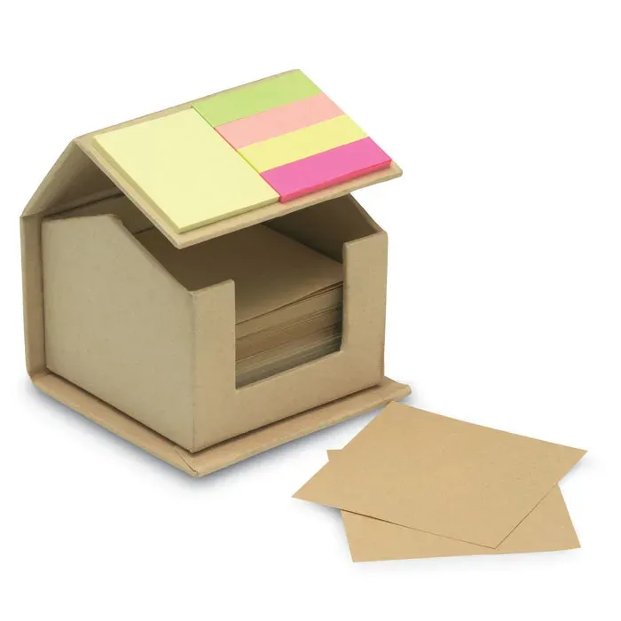 Recyclopad Recycled Sticky Note Memo Pad — Beige
