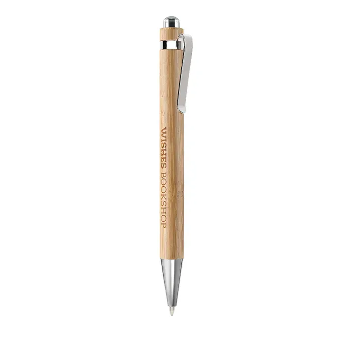 Sumatra Bamboo Pen – Chrome Fitting, FSC-Certified — Wood