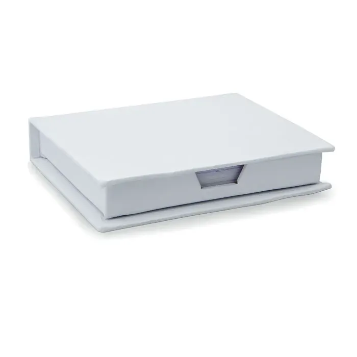 Memokit Memo Dispenser & Sticky Note Set – 100-Sheet Block, FSC-Certified — White
