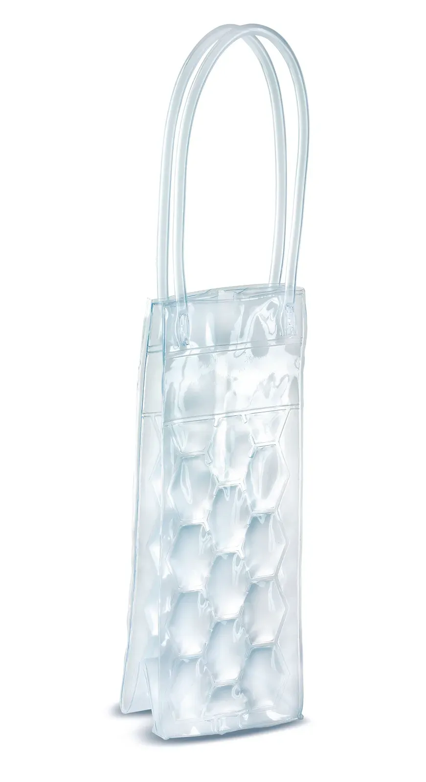 Bacool – Cooler Bag in Transparent PVC for One Bottle — Transparent